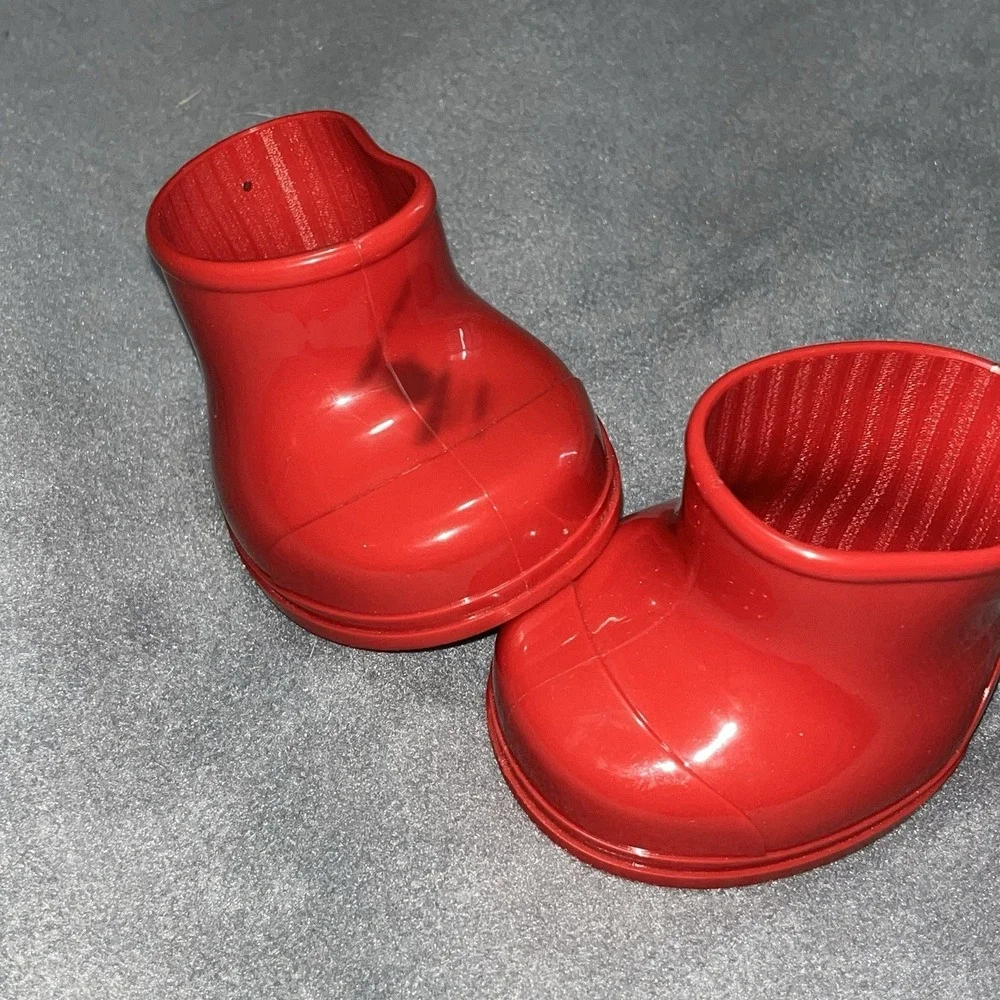 Build-A-Bear BAB Red Rubber Rain‎ Boots Bear Accessory